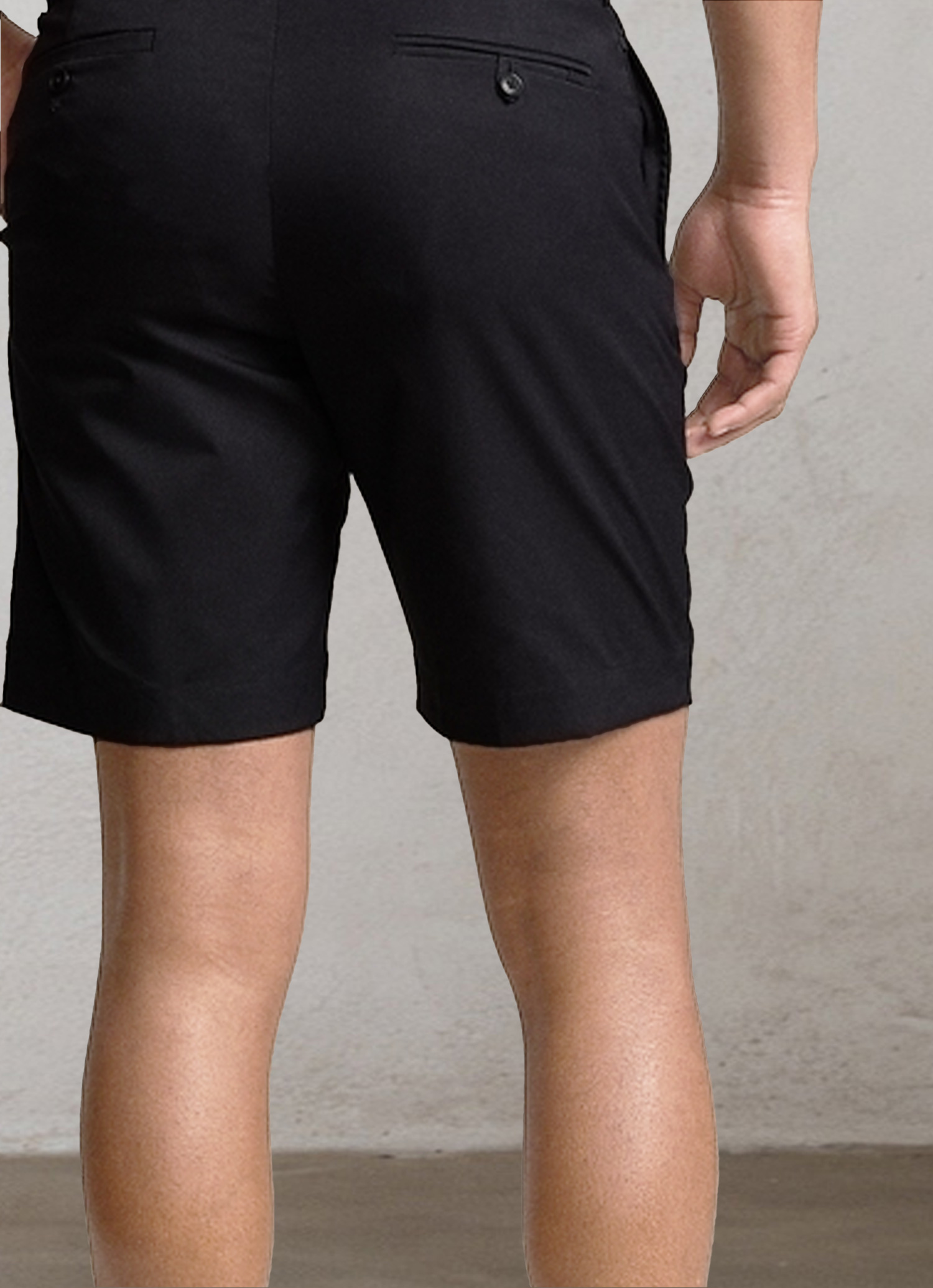 Stretch Slim-Fit Shorts-Penrtair