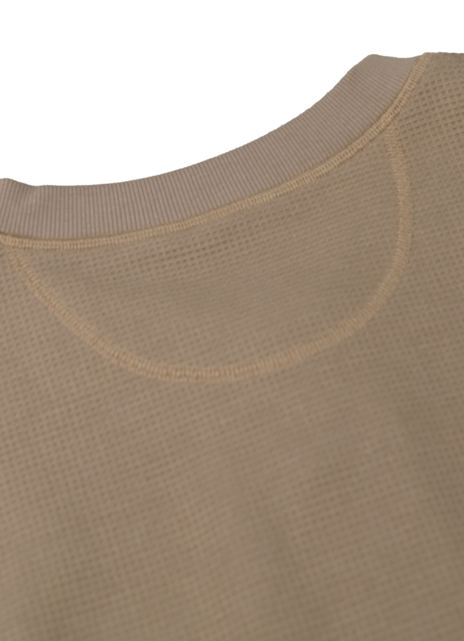 Three-Button Waffle Henley Shirt