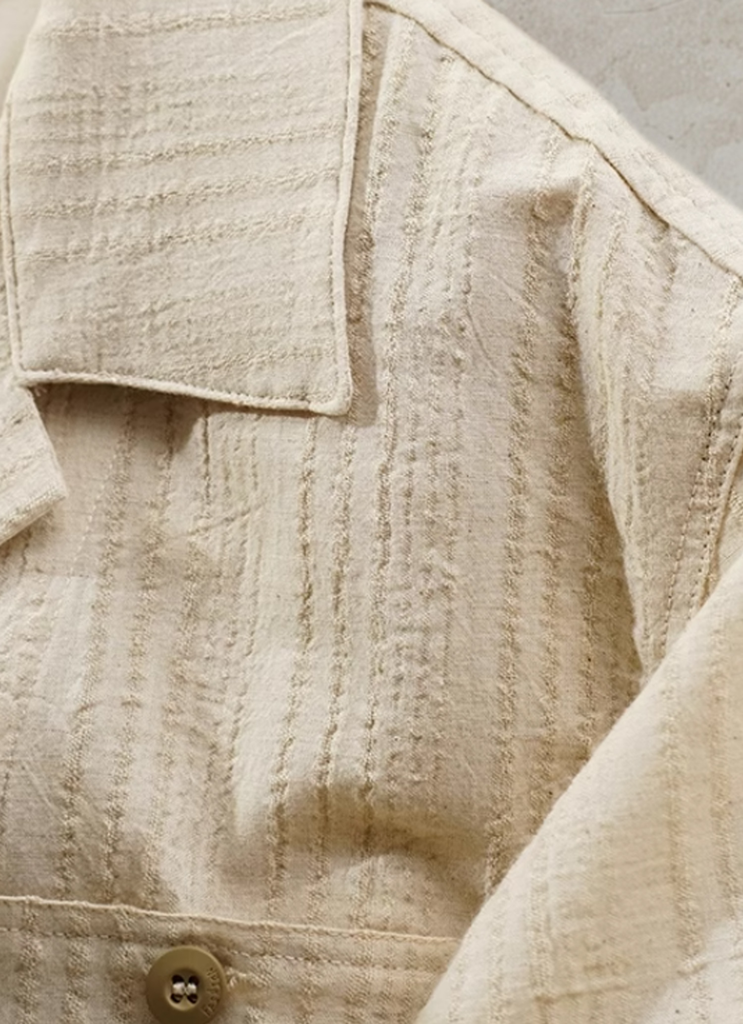 Clean Collar Summer Shirt-Penrtair