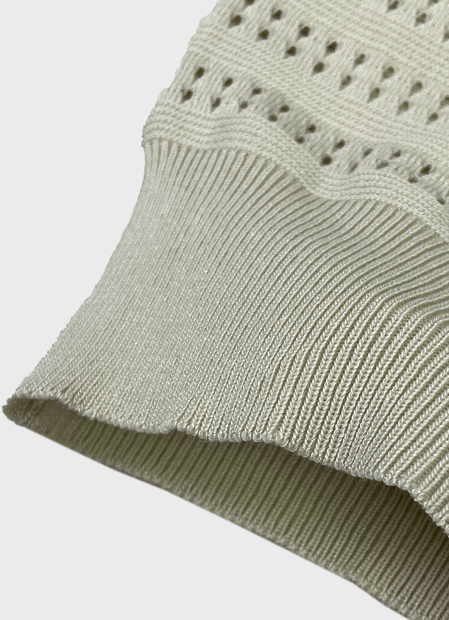 Textured Zip-Collar Polo