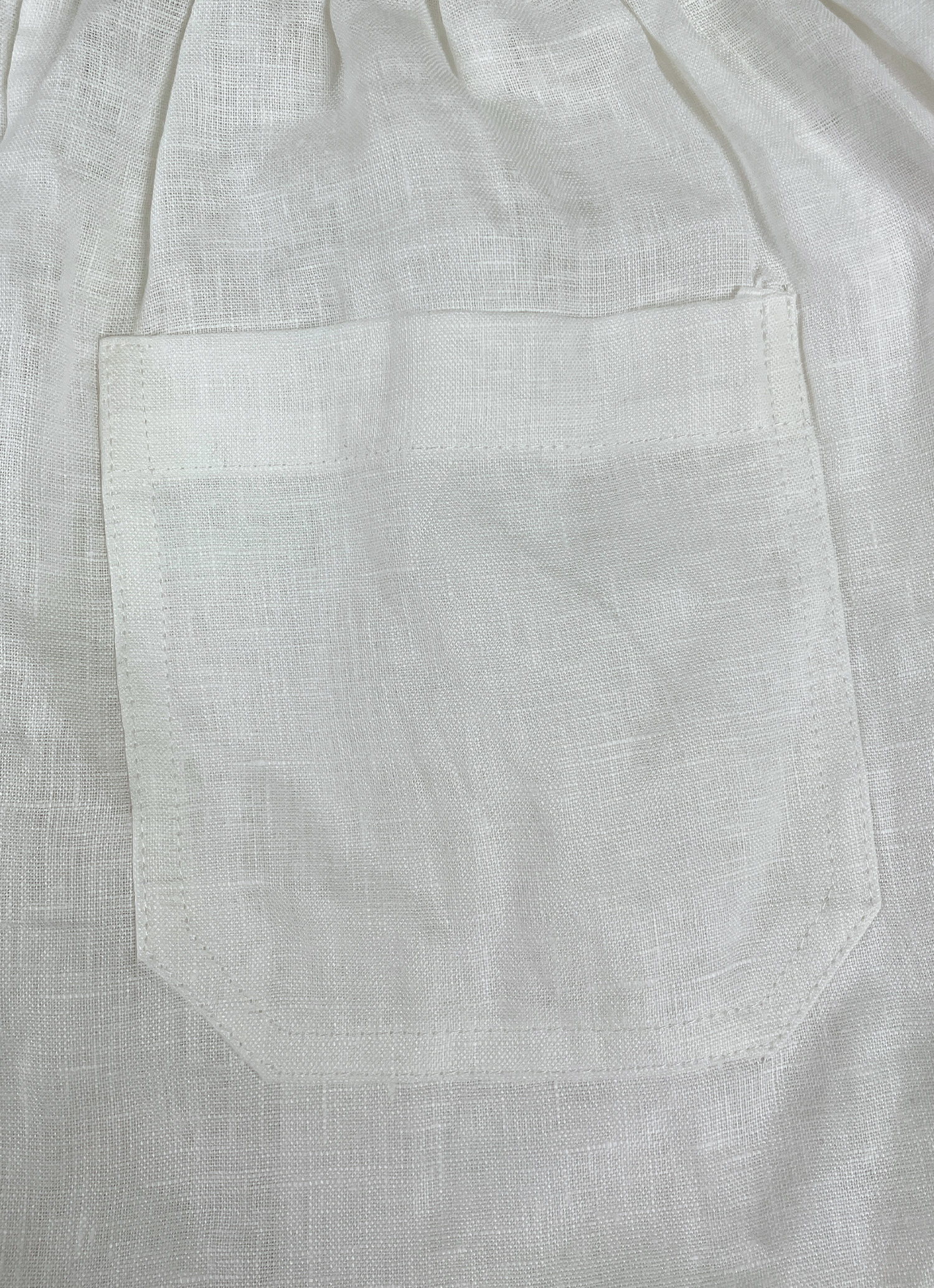 Tencel-Linen Elastic Shorts