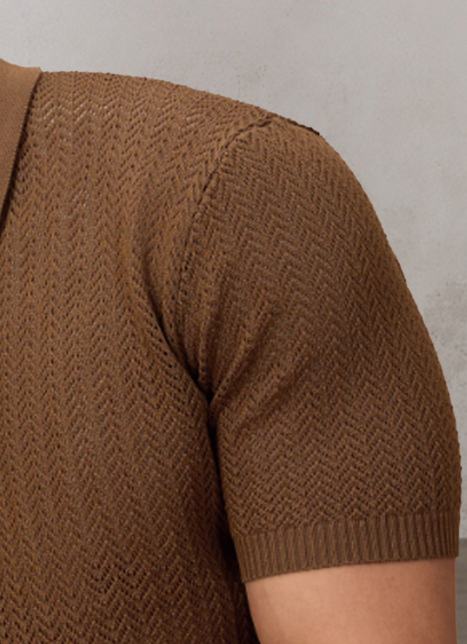 Seagull Collar Polo-Penrtair