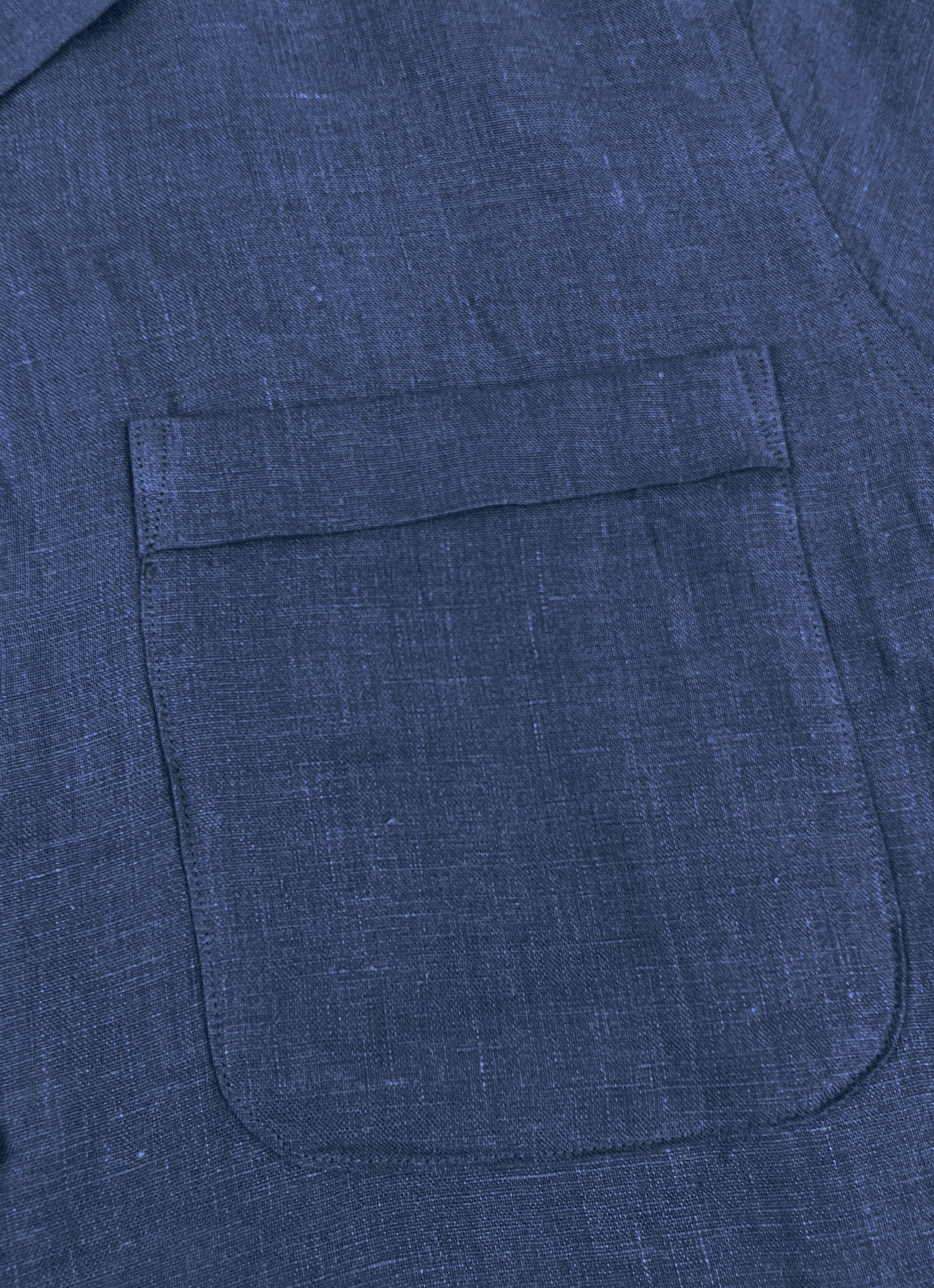 Windsor Collar Linen Shirt