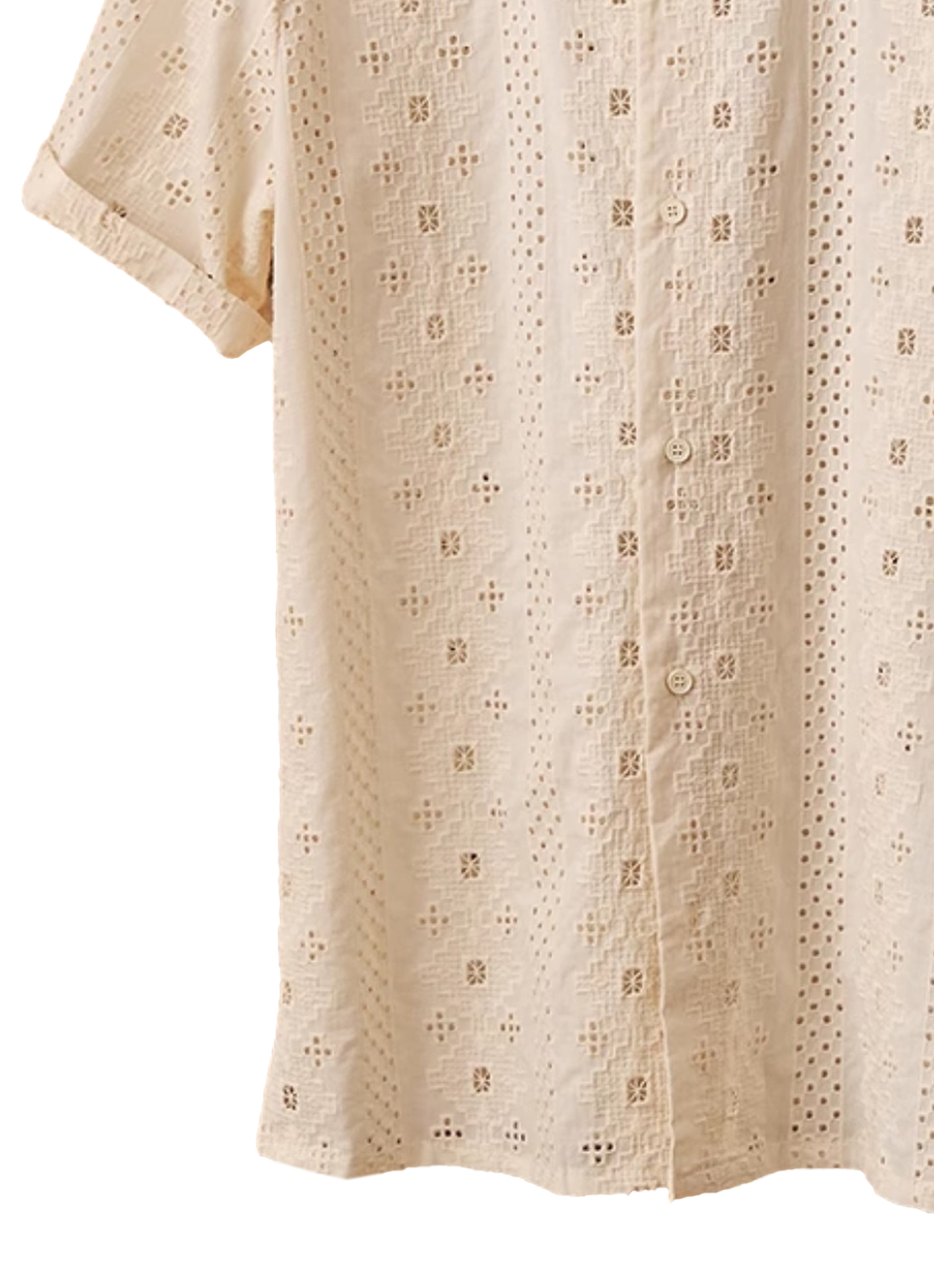 Breezy Jacquard Cuban Shirt