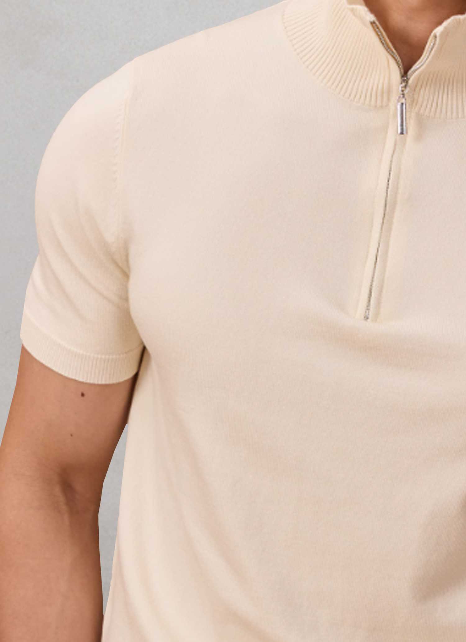 The Zip Polo Knit-Penrtair