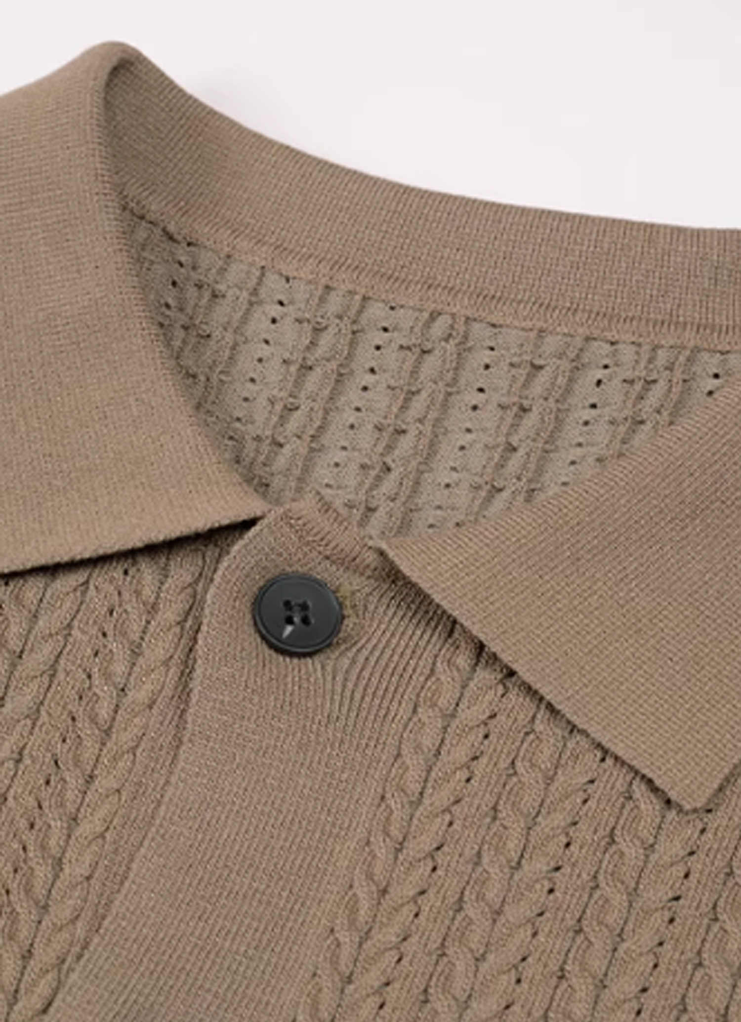 The Grain Knit Polo-Penrtair