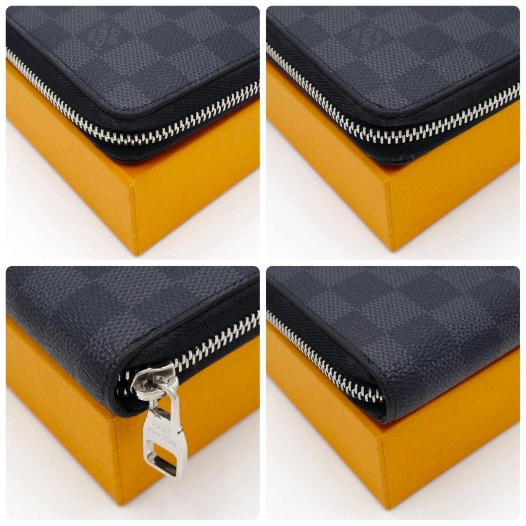 Louis Vuitton Damier Graphite Zippy Organizer Long Wallet in Black