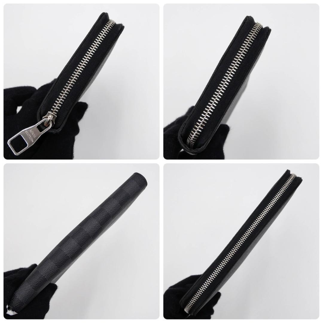 Louis Vuitton Damier Graphite Zippy Organizer Long Wallet in Black