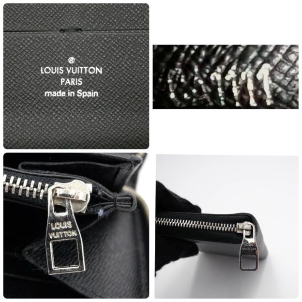 Louis Vuitton Damier Graphite Zippy Organizer Long Wallet in Black