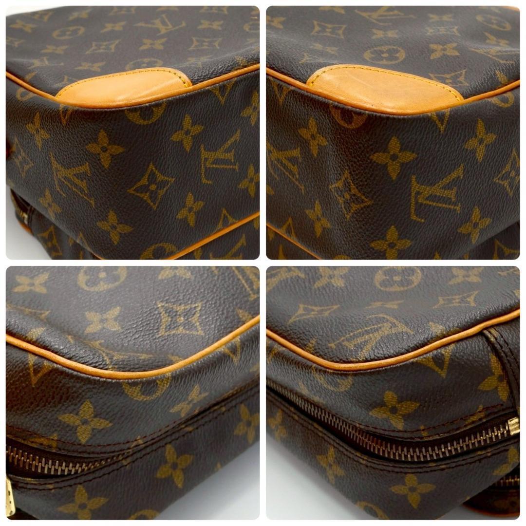 Louis Vuitton Nile Monogram Shoulder Bag, Large Capacity, Crossbody, Brown