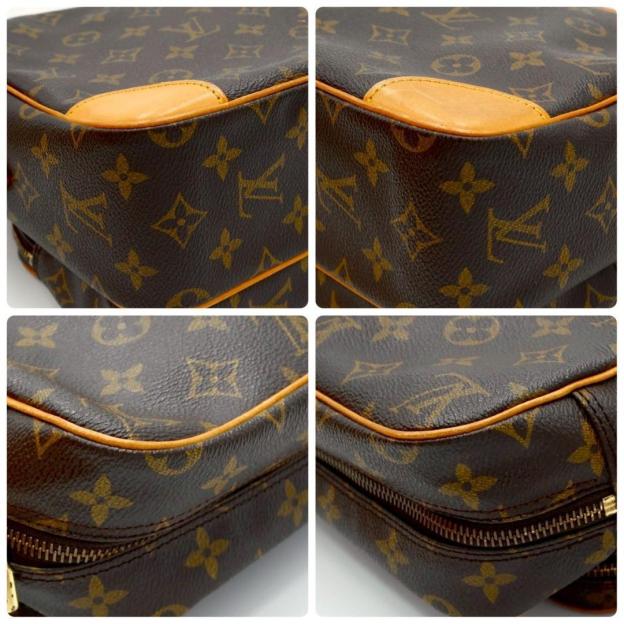 Louis Vuitton Nile Monogram Shoulder Bag, Large Capacity, Crossbody, Brown