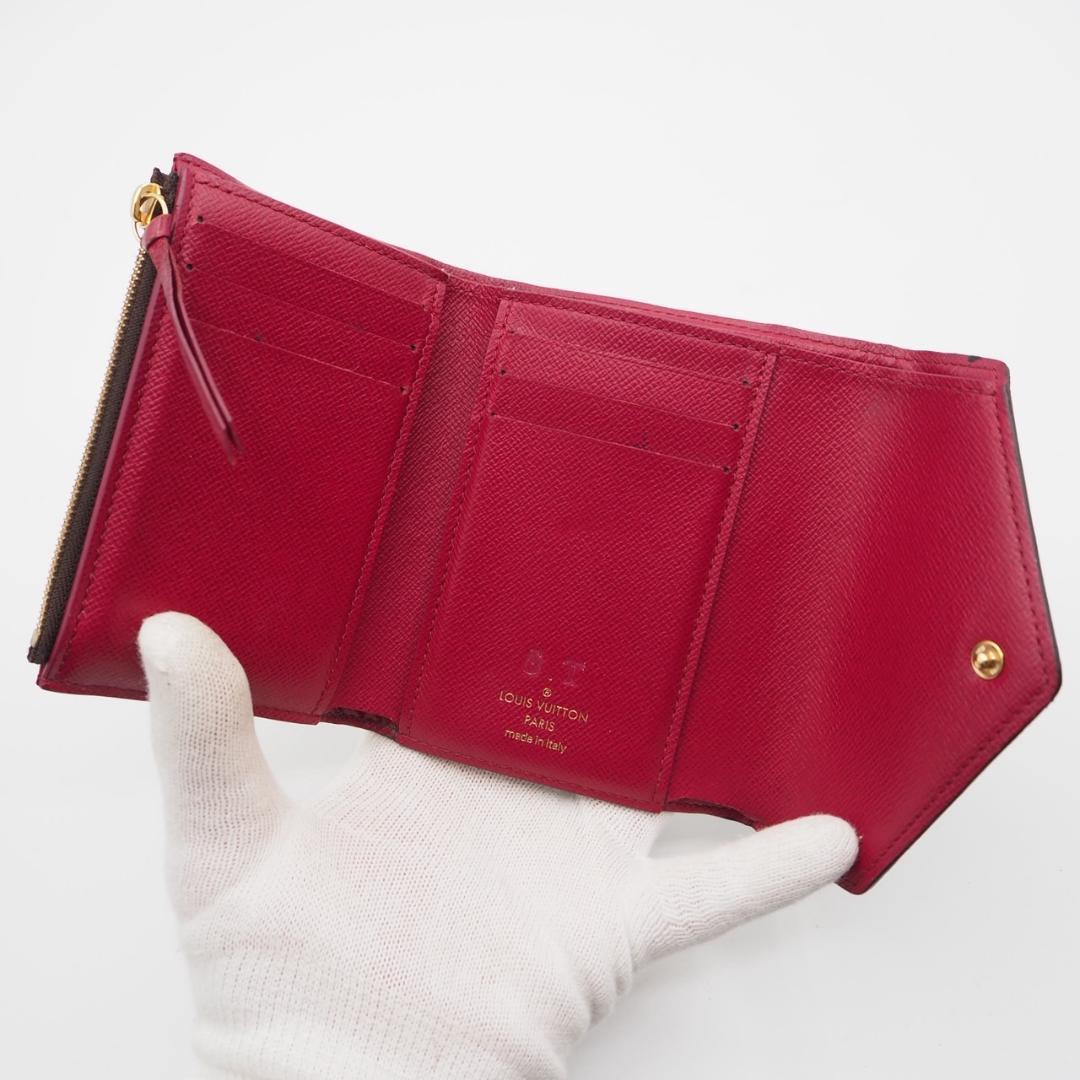 Louis Vuitton Monogram Fuchsia Victorine Tri-fold Wallet