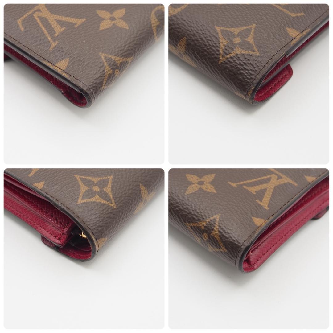 Louis Vuitton Monogram Fuchsia Victorine Tri-fold Wallet