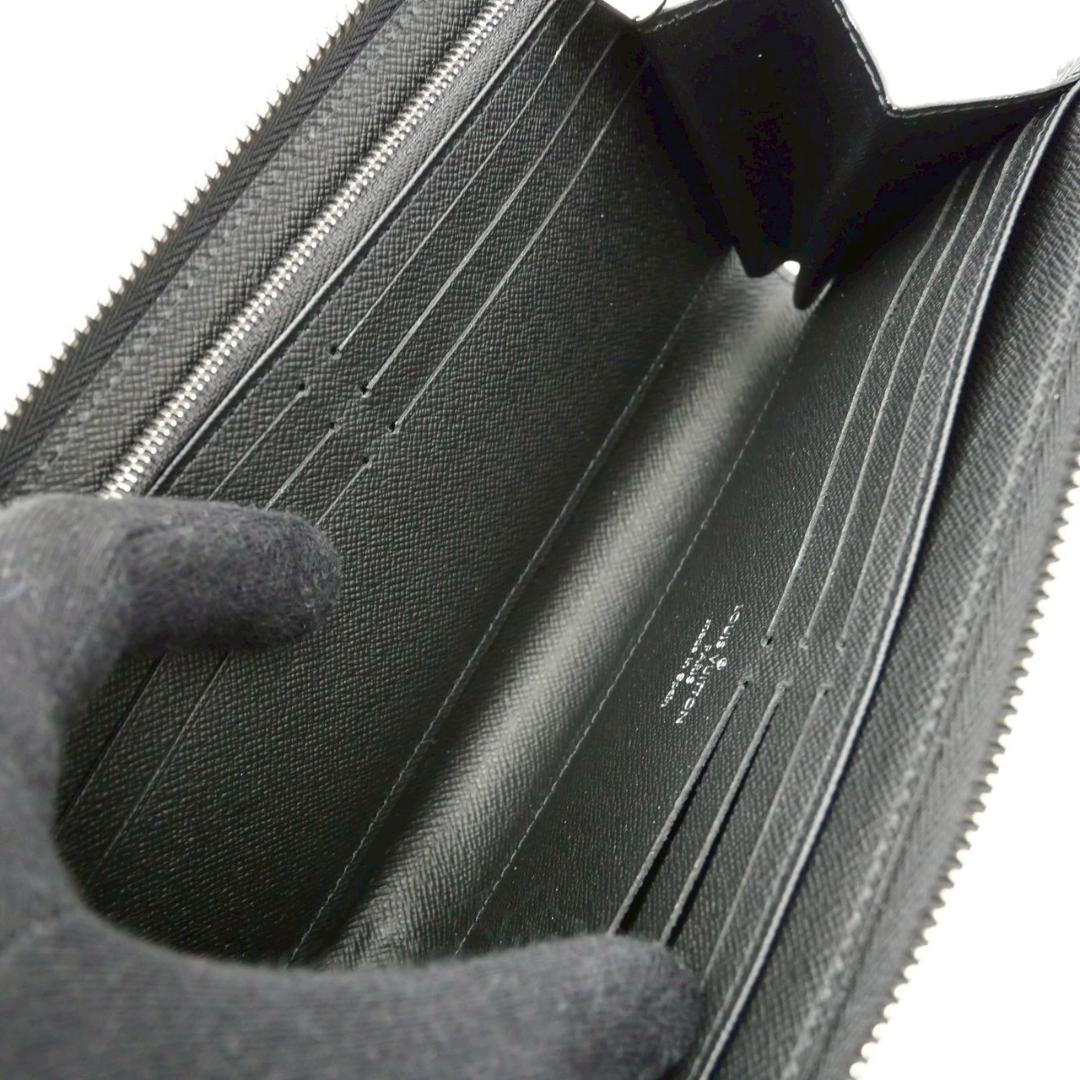 Louis Vuitton Damier Graphite Zippy Dragonne Black Long Wallet