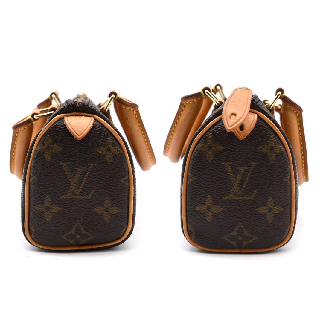 Louis Vuitton Mini Speedy Monogram Handbag Shoulder Bag 2-Way