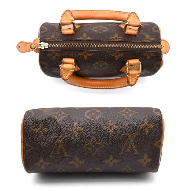 Louis Vuitton Mini Speedy Monogram Handbag Shoulder Bag 2-Way