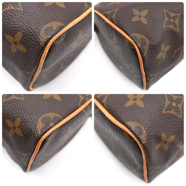 Louis Vuitton Mini Speedy Monogram Handbag Shoulder Bag 2-Way