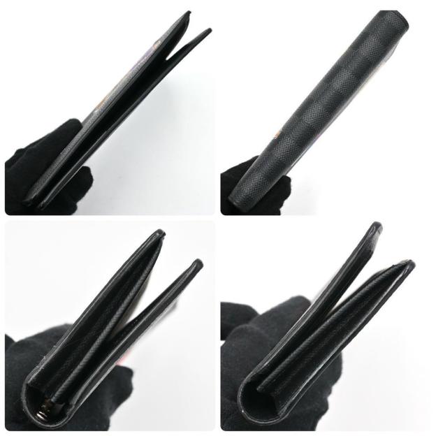 Louis Vuitton Damier Graffit Brazza Long Wallet LV Cup Near Mint