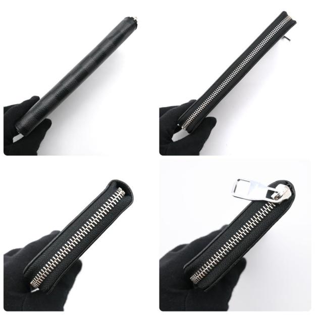 Louis Vuitton Damier Graphite Zippy Wallet Vertical Long Wallet Black