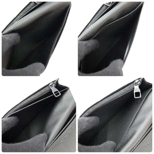 Louis Vuitton Yayoi Kusama Portefeuille Brazza Long Wallet Black LV×YK