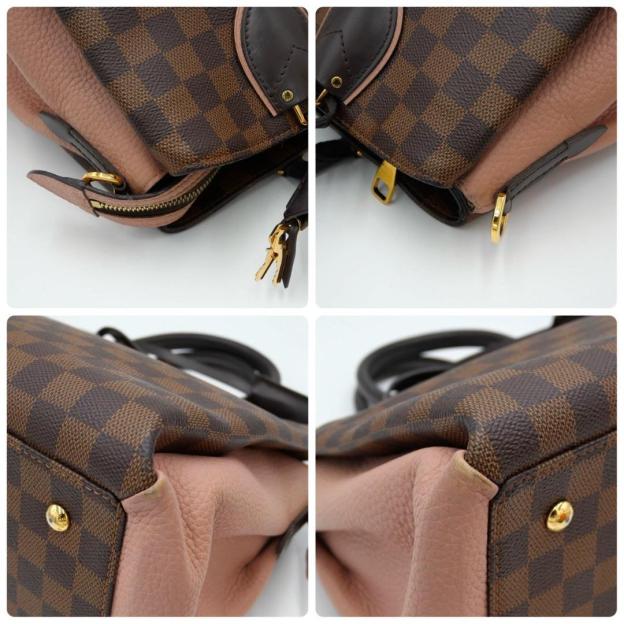 Louis Vuitton Normandy Damier Pink Tote Bag 2-Way Handbag