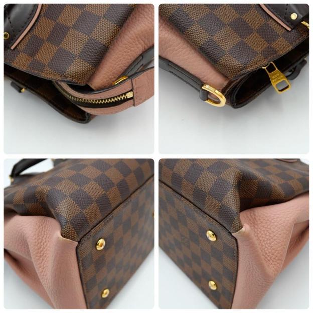 Louis Vuitton Normandy Damier Pink Tote Bag 2-Way Handbag