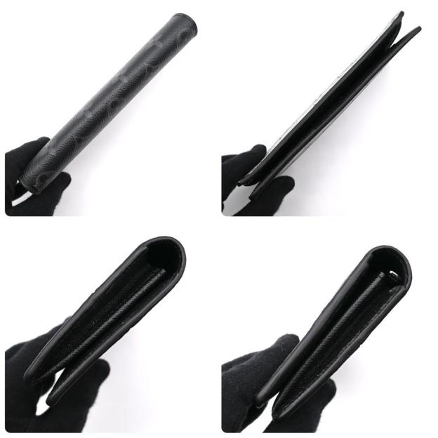 [Super Rare] Louis Vuitton Brother Split Eclipse Long Wallet Black