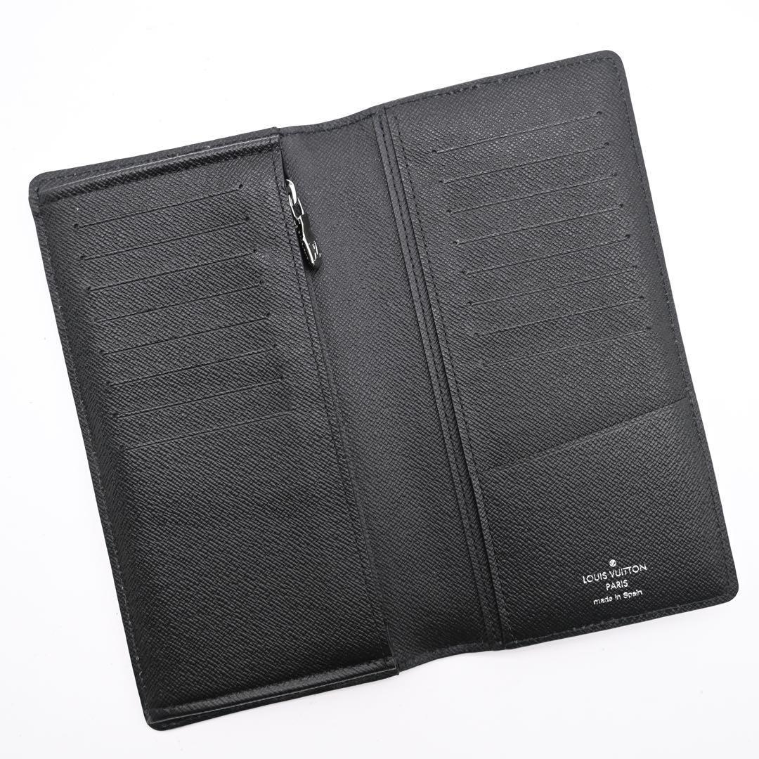 [Super Rare] Louis Vuitton Brother Split Eclipse Long Wallet Black