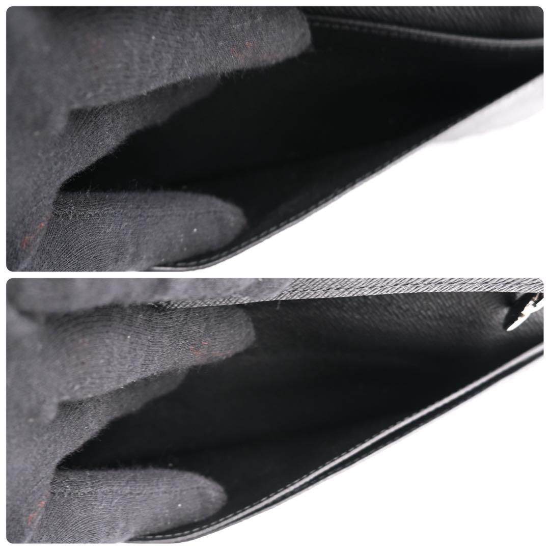 [Super Rare] Louis Vuitton Brother Split Eclipse Long Wallet Black