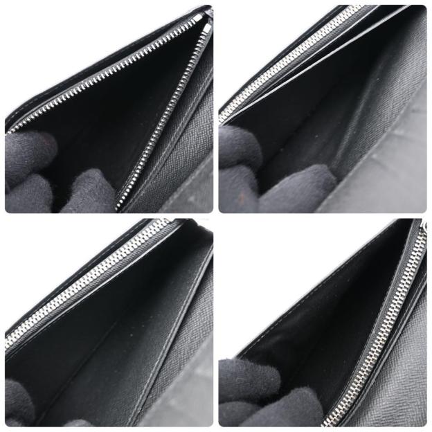 [Super Rare] Louis Vuitton Brother Split Eclipse Long Wallet Black
