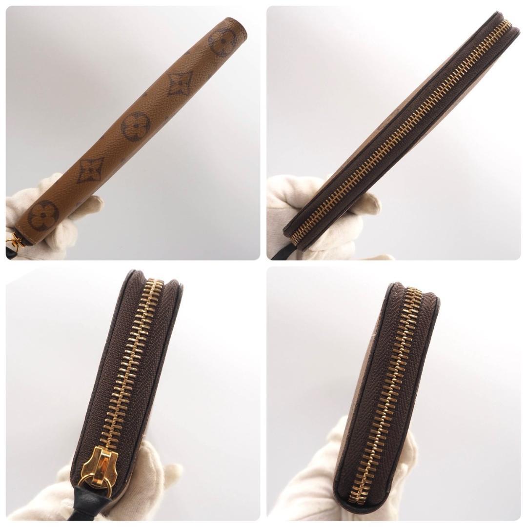 Louis Vuitton Clemence Monogram Reverse Long Wallet Zippy Wallet