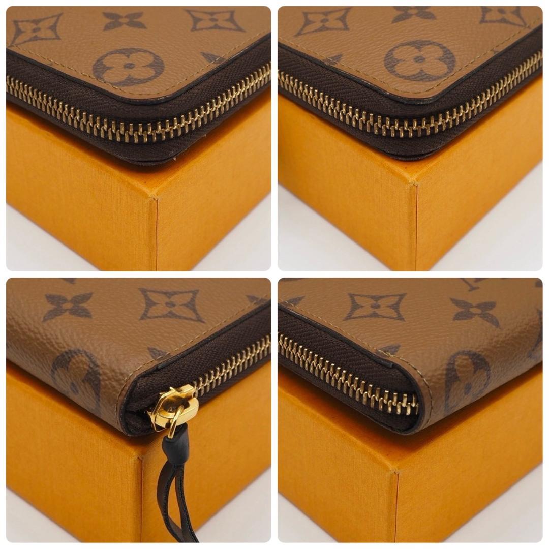 Louis Vuitton Clemence Monogram Reverse Long Wallet Zippy Wallet