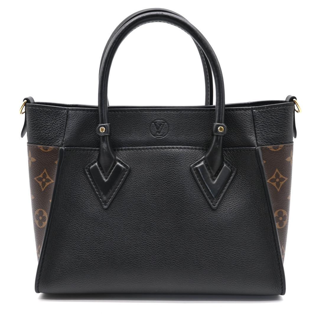 Louis Vuitton On My Side PM Handbag Monogram 2-Way Black