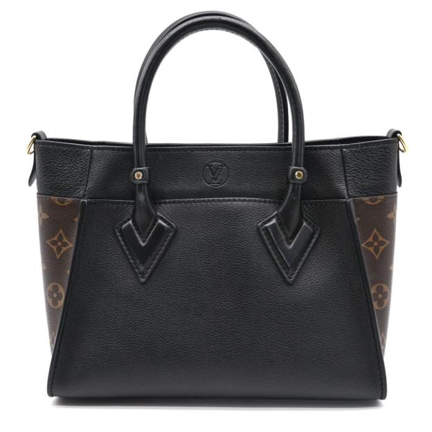 Louis Vuitton On My Side PM Handbag Monogram 2-Way Black