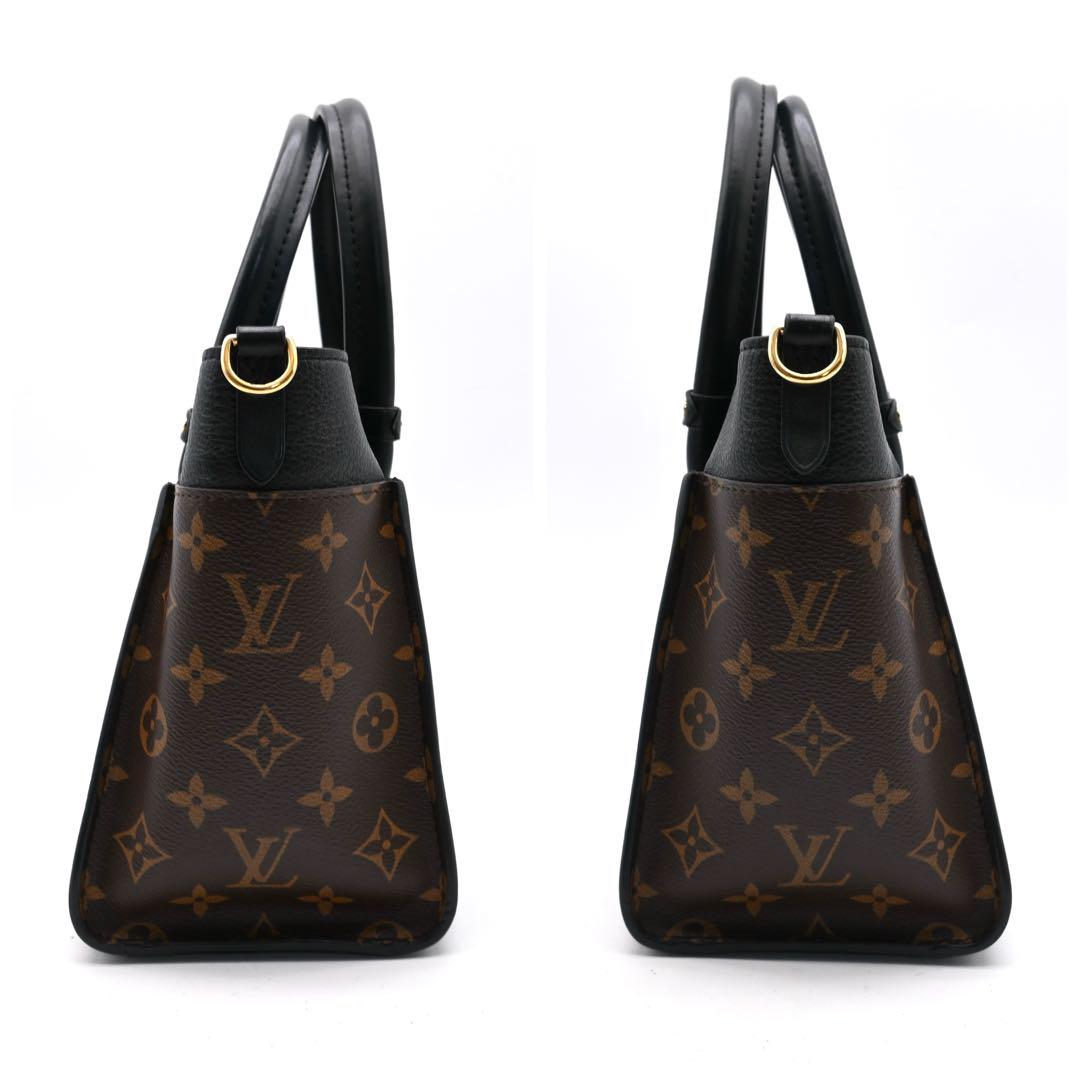 Louis Vuitton On My Side PM Handbag Monogram 2-Way Black