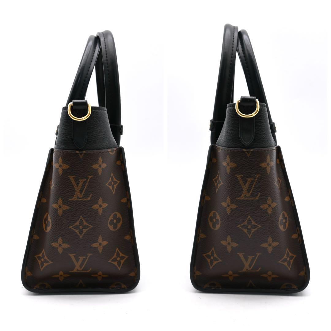 Louis Vuitton On My Side PM Handbag Monogram 2-Way Black