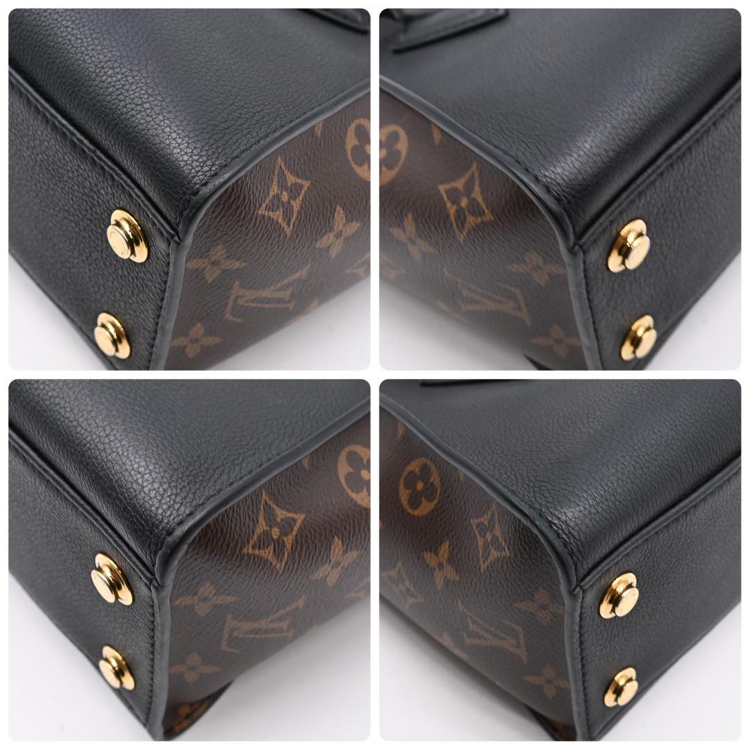 Louis Vuitton On My Side PM Handbag Monogram 2-Way Black