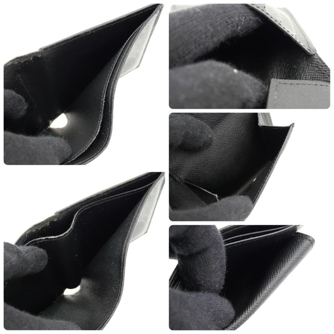 Louis Vuitton Marco Monogram Eclipse Black Bifold Wallet in Gray