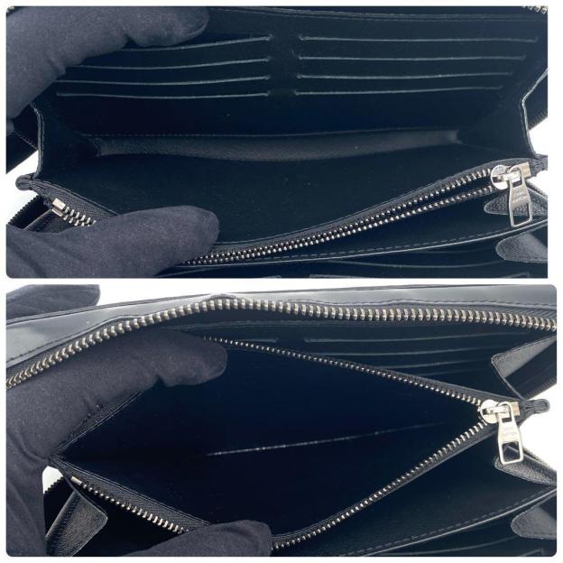 Louis Vuitton Long Wallet Zippy XL Monogram Eclipse Second Bag