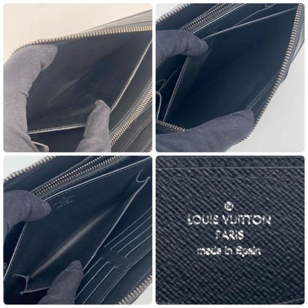 Louis Vuitton Long Wallet Zippy XL Monogram Eclipse Second Bag