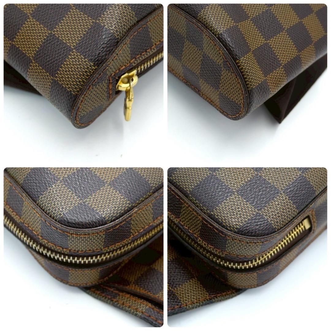 Louis Vuitton Damier Shoulder Bag Geronimos Body Bag Brown