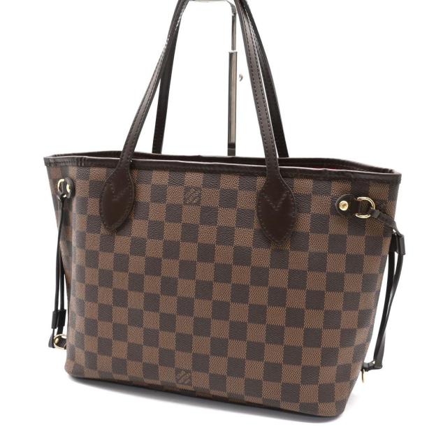 Louis Vuitton Neverfull PM Damier Ebene Handbag Tote Bag