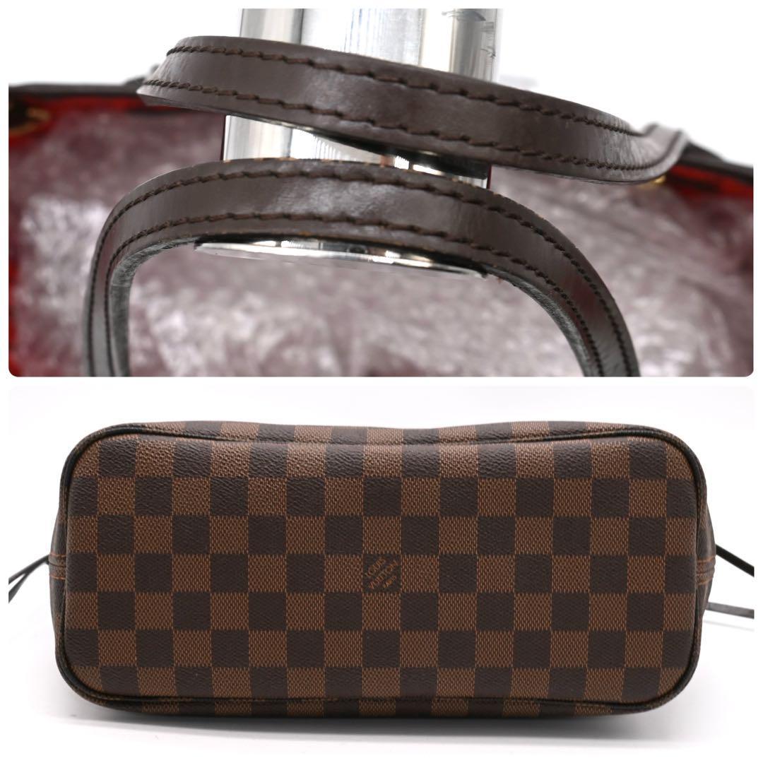 Louis Vuitton Neverfull PM Damier Ebene Handbag Tote Bag