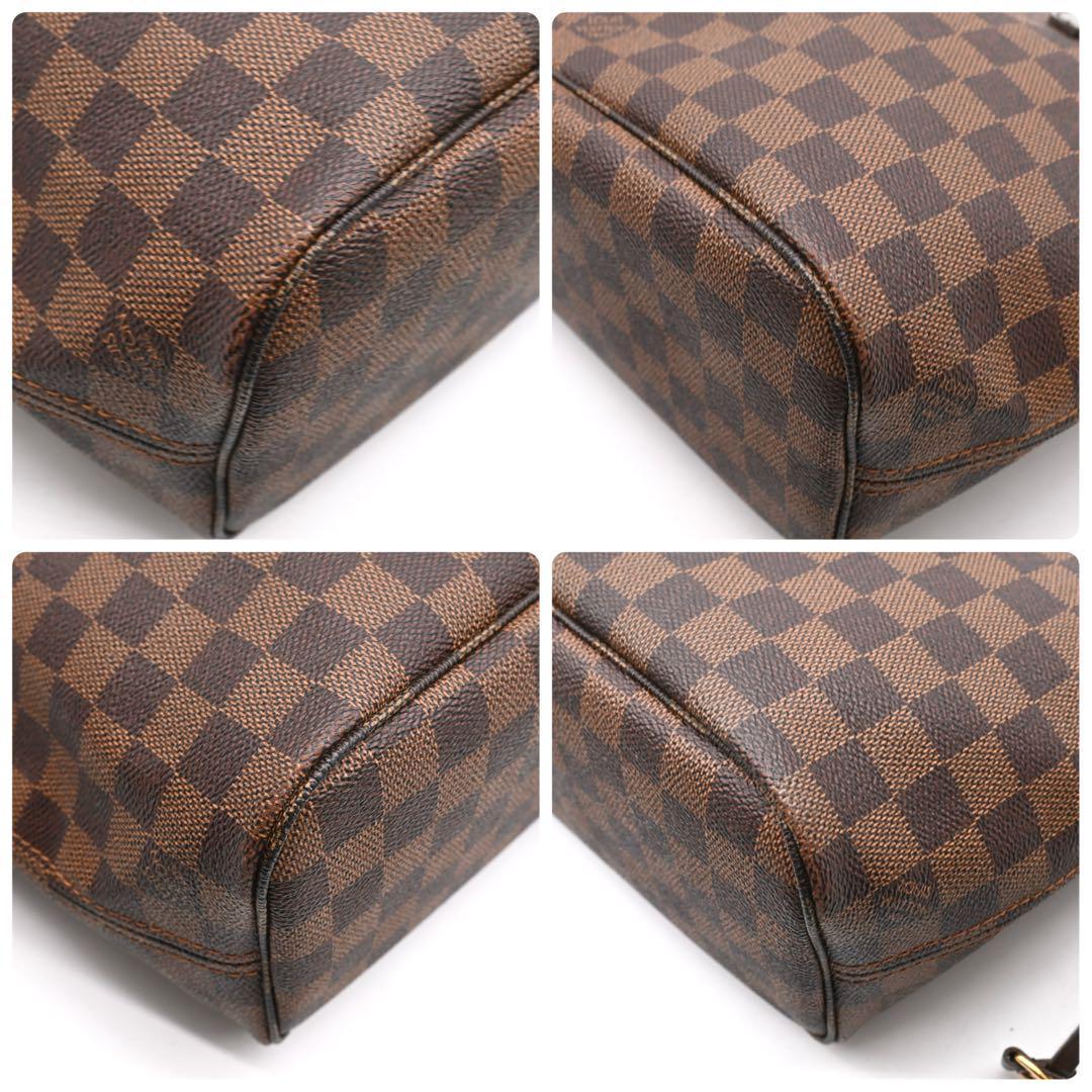 Louis Vuitton Neverfull PM Damier Ebene Handbag Tote Bag