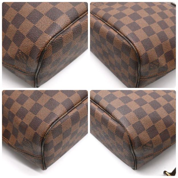 Louis Vuitton Neverfull PM Damier Ebene Handbag Tote Bag
