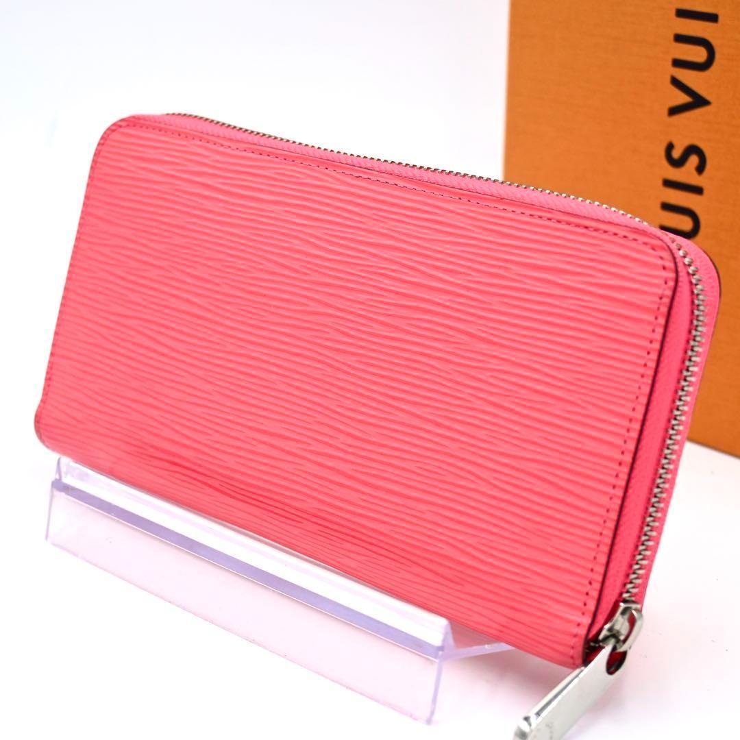Louis Vuitton Epi Zippy Wallet Pink Rose Miami Wallet Japan Limited Color