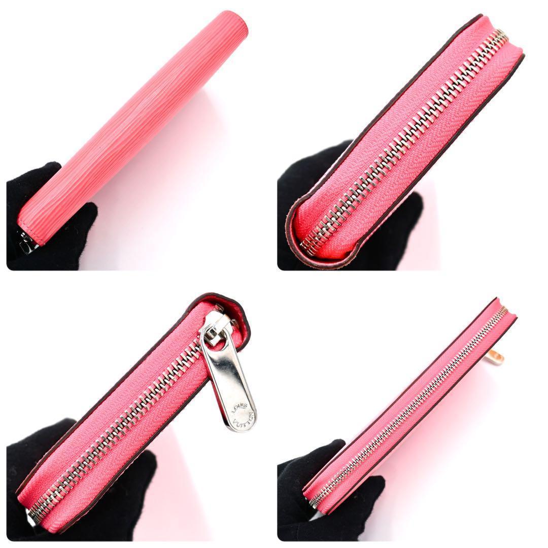 Louis Vuitton Epi Zippy Wallet Pink Rose Miami Wallet Japan Limited Color