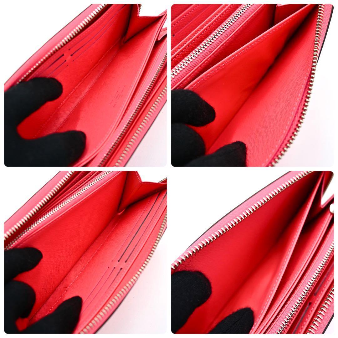 Louis Vuitton Epi Zippy Wallet Pink Rose Miami Wallet Japan Limited Color