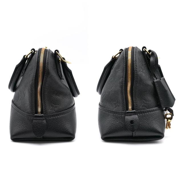 Louis Vuitton Neo Alma BB Empreinte Black Handbag 2way Black