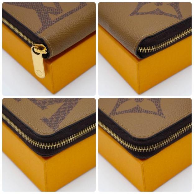 Louis Vuitton Reverse Monogram Giant Zippy Wallet